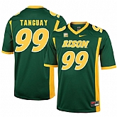 North Dakota State Bison 99 Nate Tanguay Green College Football Jersey Dzhi,baseball caps,new era cap wholesale,wholesale hats